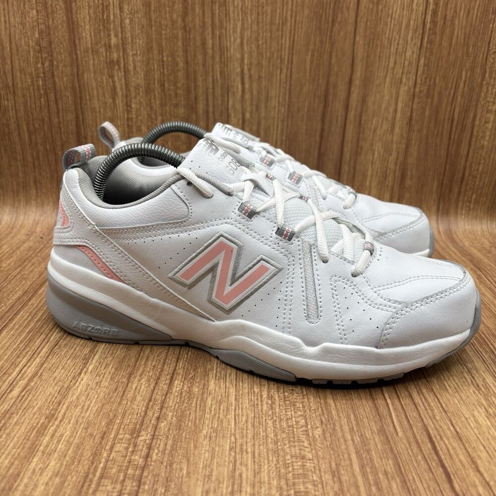 New Balance 608 V5 WX608WP5 White Casual Shoes Sneakers Size w11‎ m9.5 B